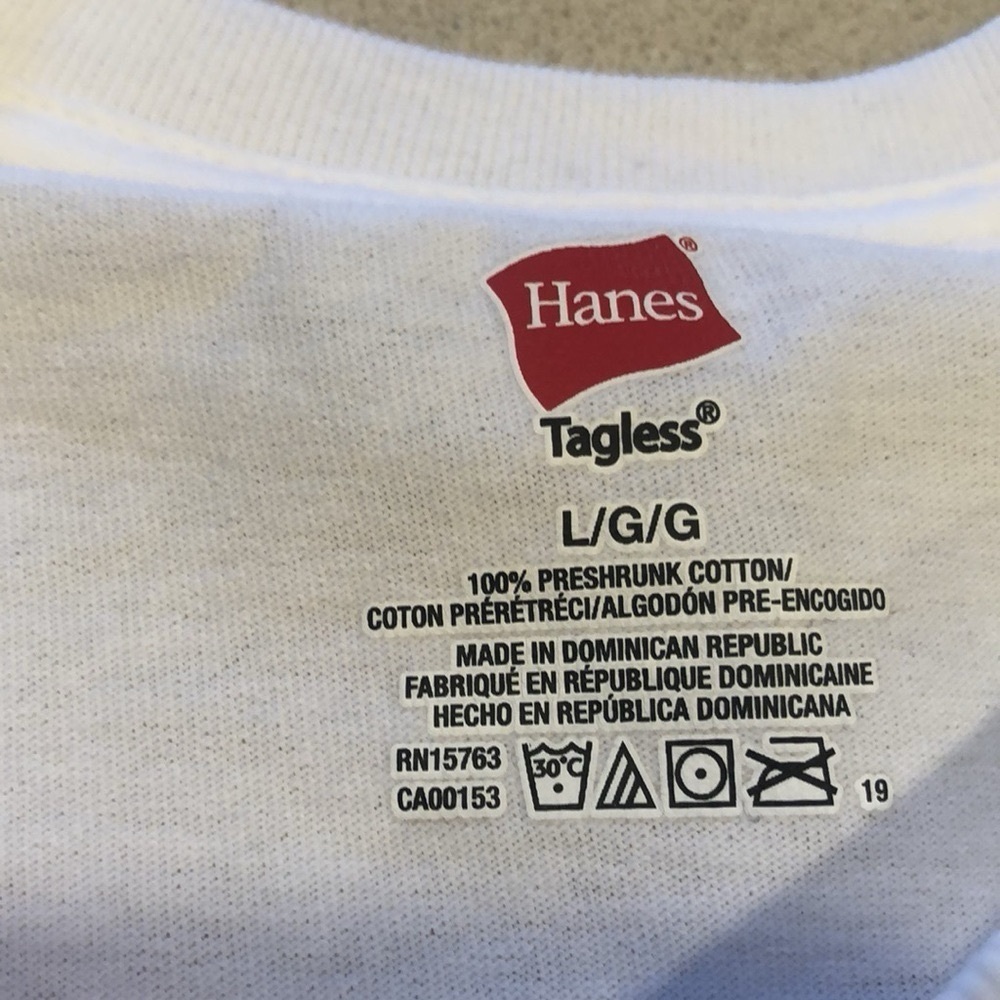 HANES MOON PIE ITS A SOUTHERN THING GRAPHIC WHITE TEE UNISEX LG NEW WITHOUT TAGS - Picture 7 of 10